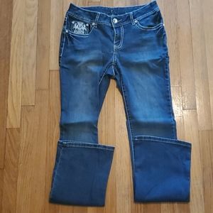 size 8, bootcut womens jeans